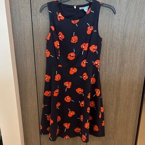 Draper James Dress - Navy and Orange Floral